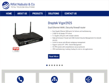 Tablet Screenshot of nabulsitel.com